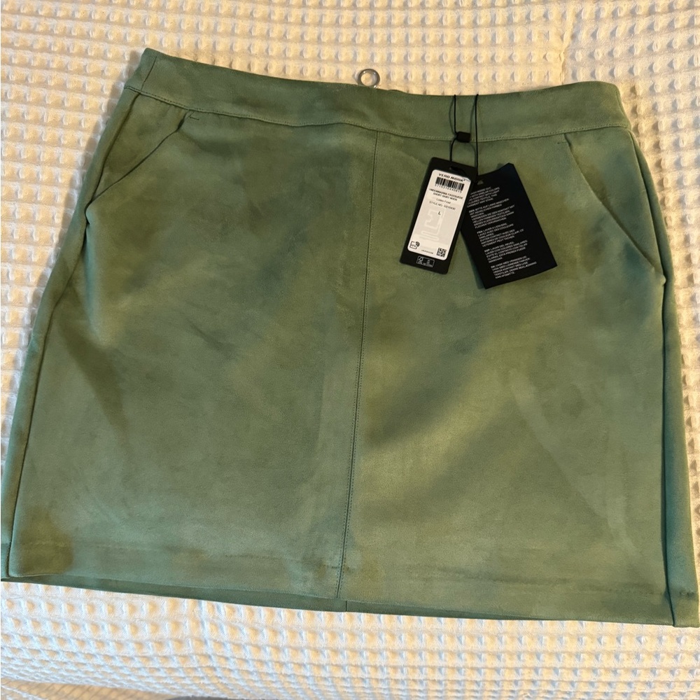 Vera Moda Faux Suede Skirt